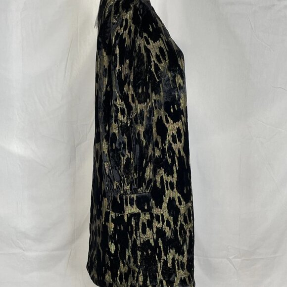 Pomander Place “Samantha” Metallic Velvet Burnout Dress – Size M (NWT) - Picture 7 of 7